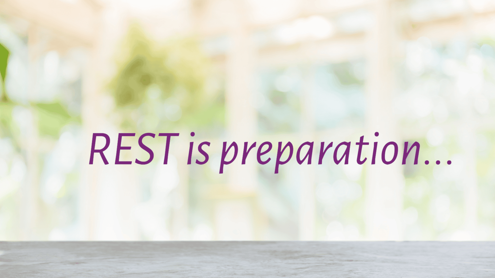 Before You Rush Into the New Year, Pause